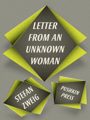 cover image of Letter from an Unknown Woman and other stories